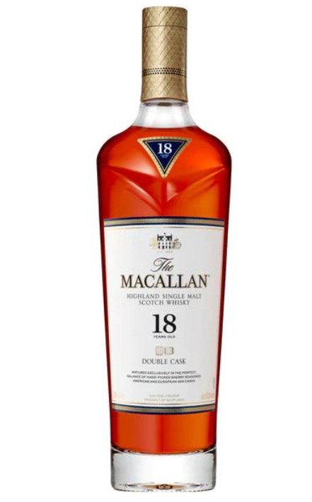 THE MACALLAN 18YRS DOUBLE CASK 70CL