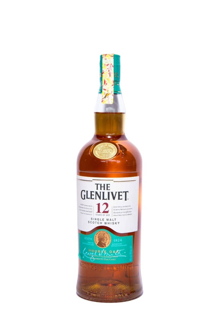 GLENLIVET SINGLE MALT 12YRS 1LT