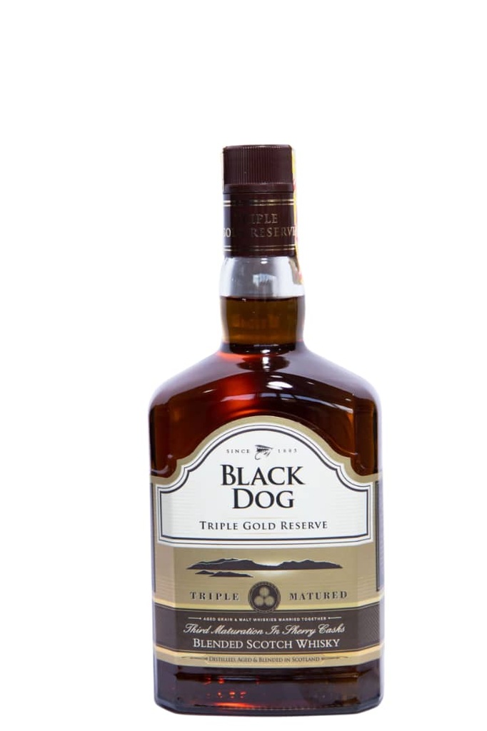 BLACK DOG  TRIPLE CASK
