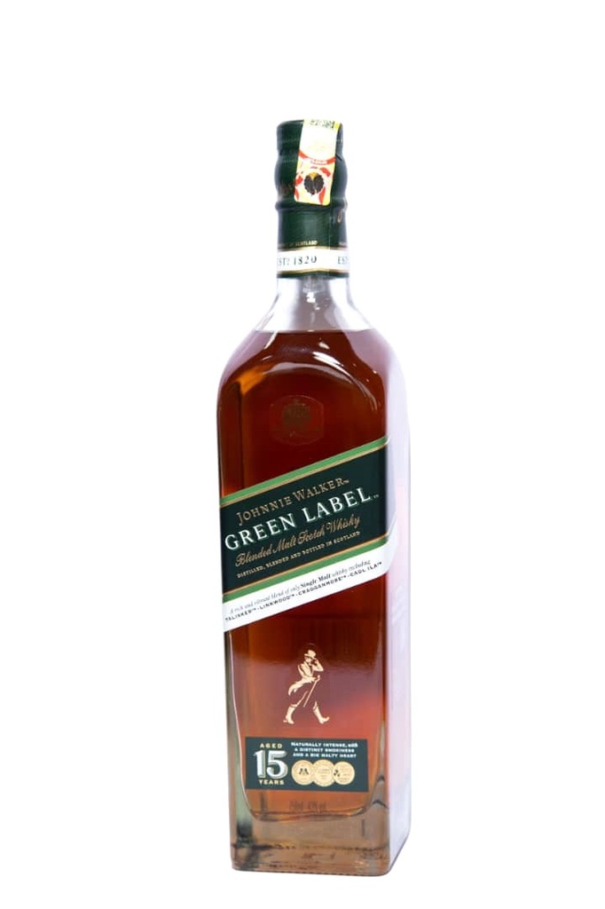 JW GREEN LABEL 750 ML