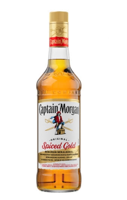CAPT MORGAN SPICED GOLD 750 ML