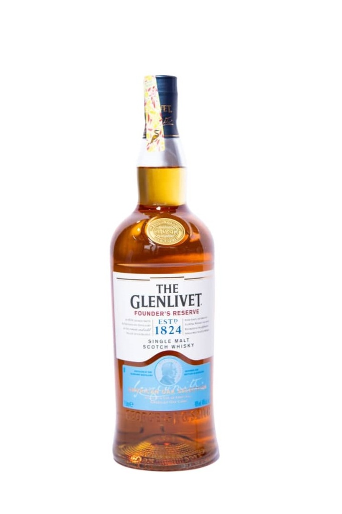 THE GLENLIVET 40% FOUNDERS RESERVE 1LTR