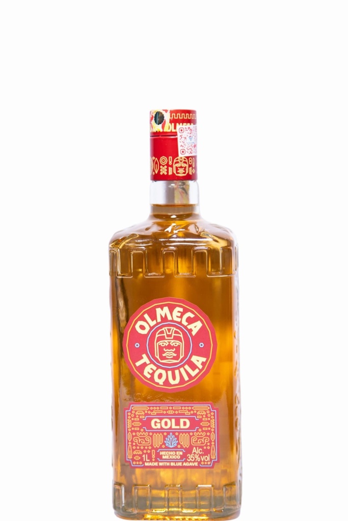 OLMECA TEQUILA GOLD 1LTR