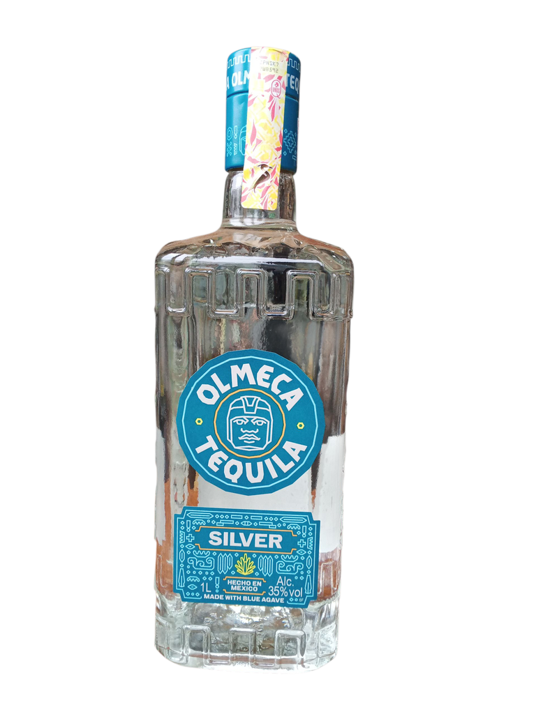 OLMECA TEQUILA SILVER 1LTR