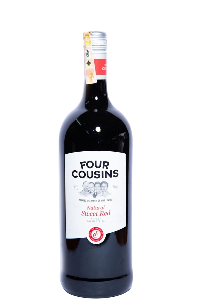 FOUR COUSINS NATURAL SWEET RED 1.5LTR
