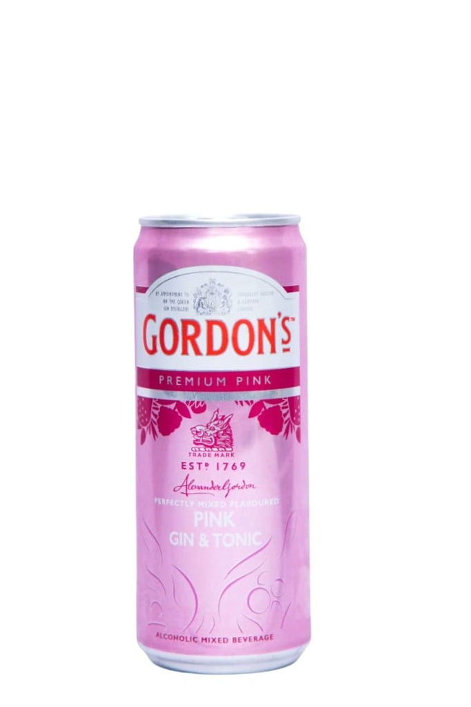 GORDON GIN PINK & TOINIC 330ML