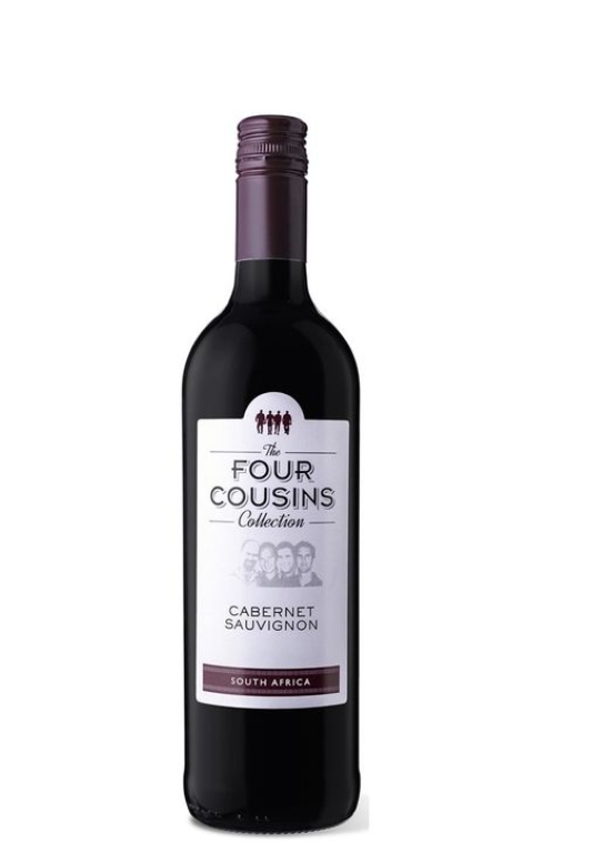 FOUR COUSINS  DRY RED 750ML