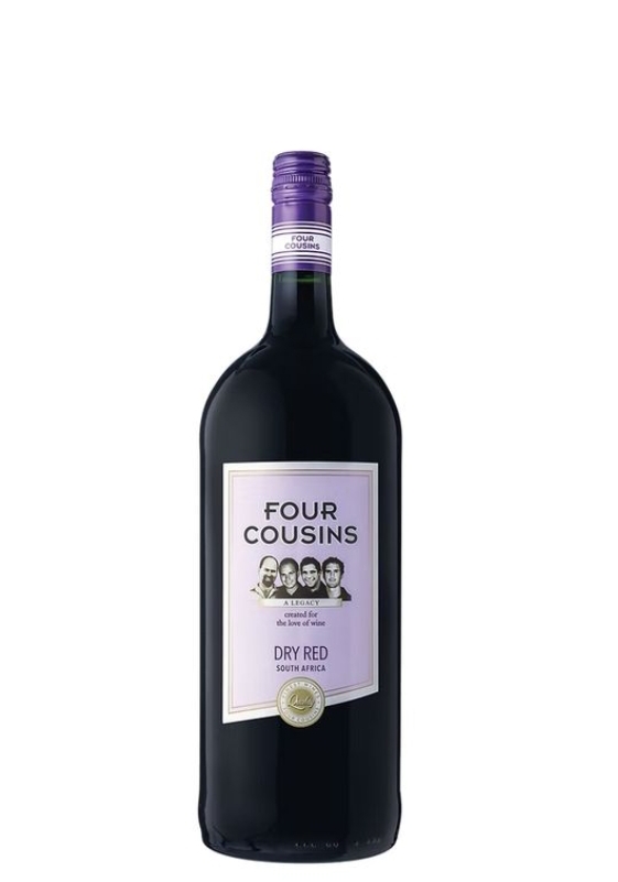 FOUR COUSINS DRY RED 1.5L