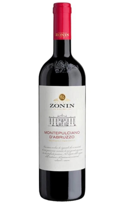 ZONIN MONTEPULCIANO DABRUZZO 750ML