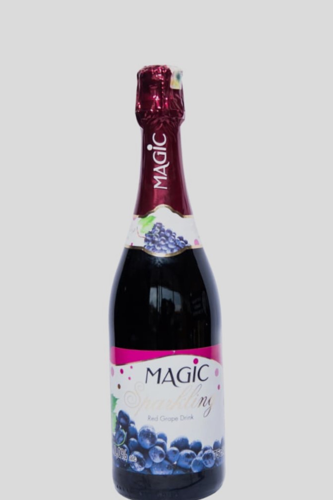 MAGIC SPARKLING RED GRAPE 750ML