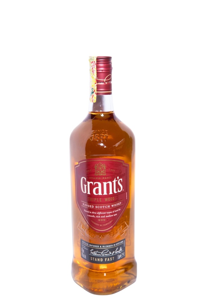GRANTS TRIPPLE WOOD SCOTCH 1L