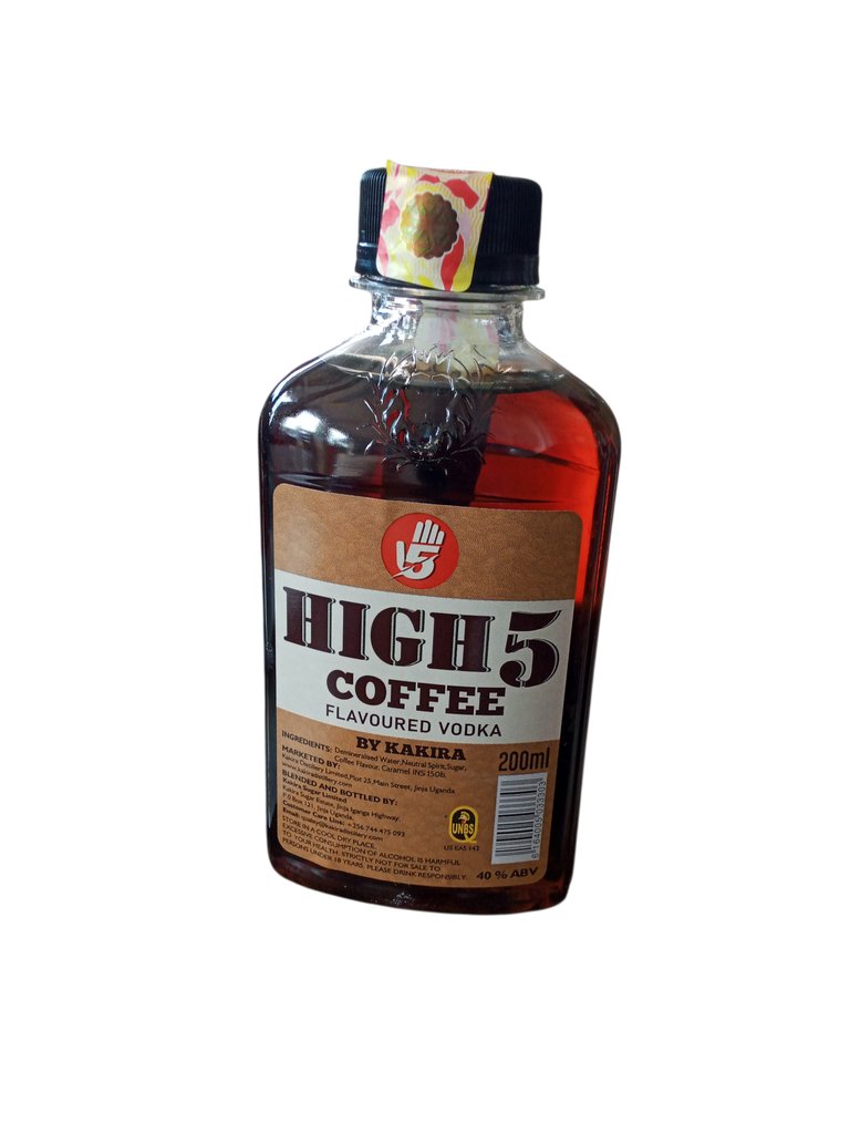 HI 5 COFFEE VODKA 200ML PET