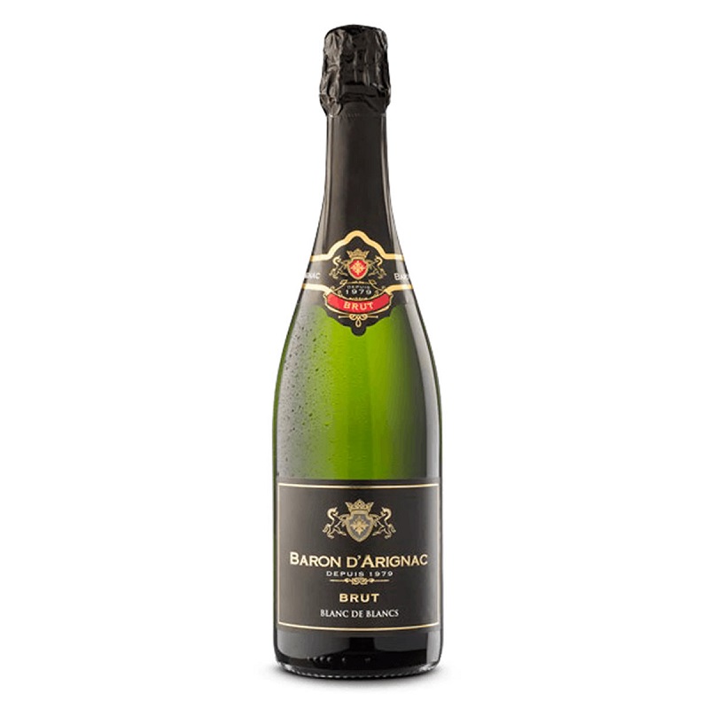 BARON D'ARIGNAC BRUT WHITE 750ML