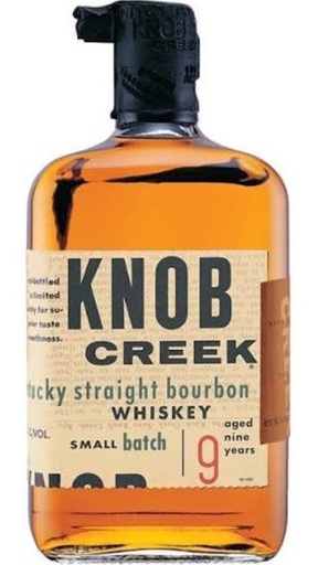 KNOB CREEK BOURBON WHISKEY 70CL
