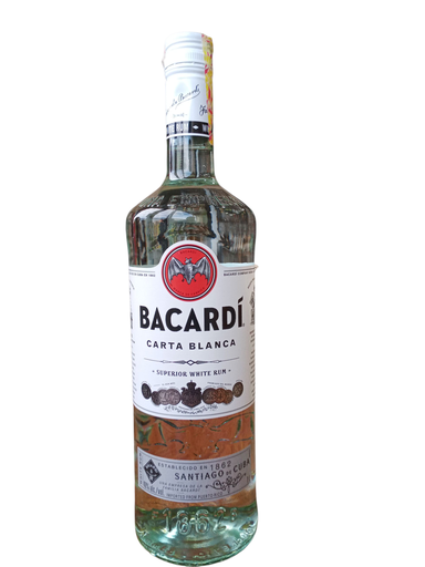 BACARDI SUPERIOR WHITE RUM 1LT