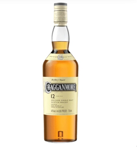 CRAGGANMORE SINGLE MALT 12YEARS 1LT