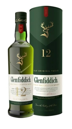 GLENFIDDICH SINGLE MALT 12YEARS 700