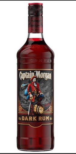 CAPT MORGAN BLACK RUM 1LT
