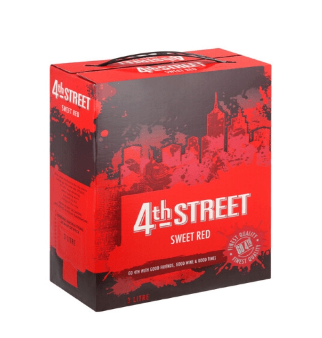 4TH STREET SWEET RED 3LTR