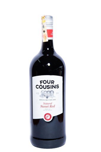 [CE00308] FOUR COUSINS NATURAL SWEET RED 1.5LTR