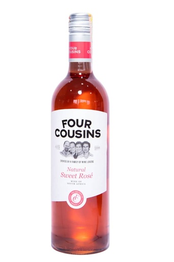 [CE00322] FOUR COUSINS SWEET ROSE 750ML
