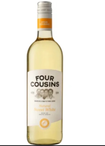 [CE00367] FOUR COUSINS SWEET WHITE 75CL