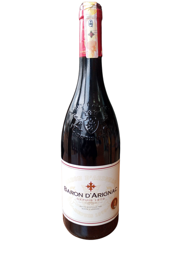 [CE00473] BARON D ARIGNAC DRY RED 75CL