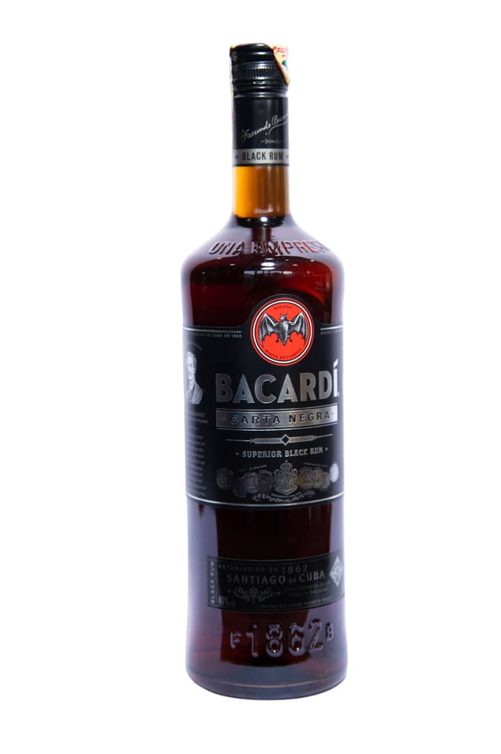BACARDI PREMIUM BLACK RUM 1LT