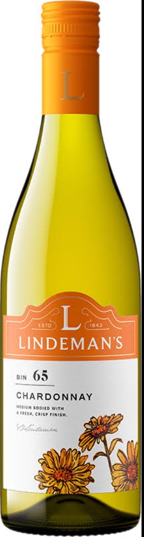 LINDEMANS BIN 65 CHARDONNY 75CL