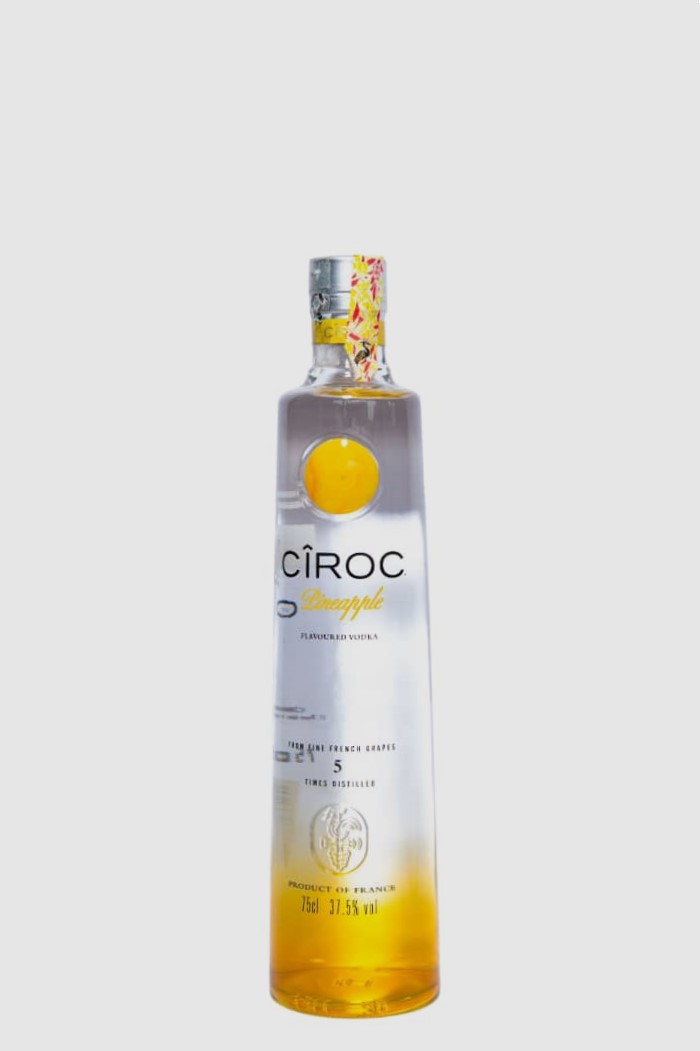  CIROC PINEAPPLE 75CL 