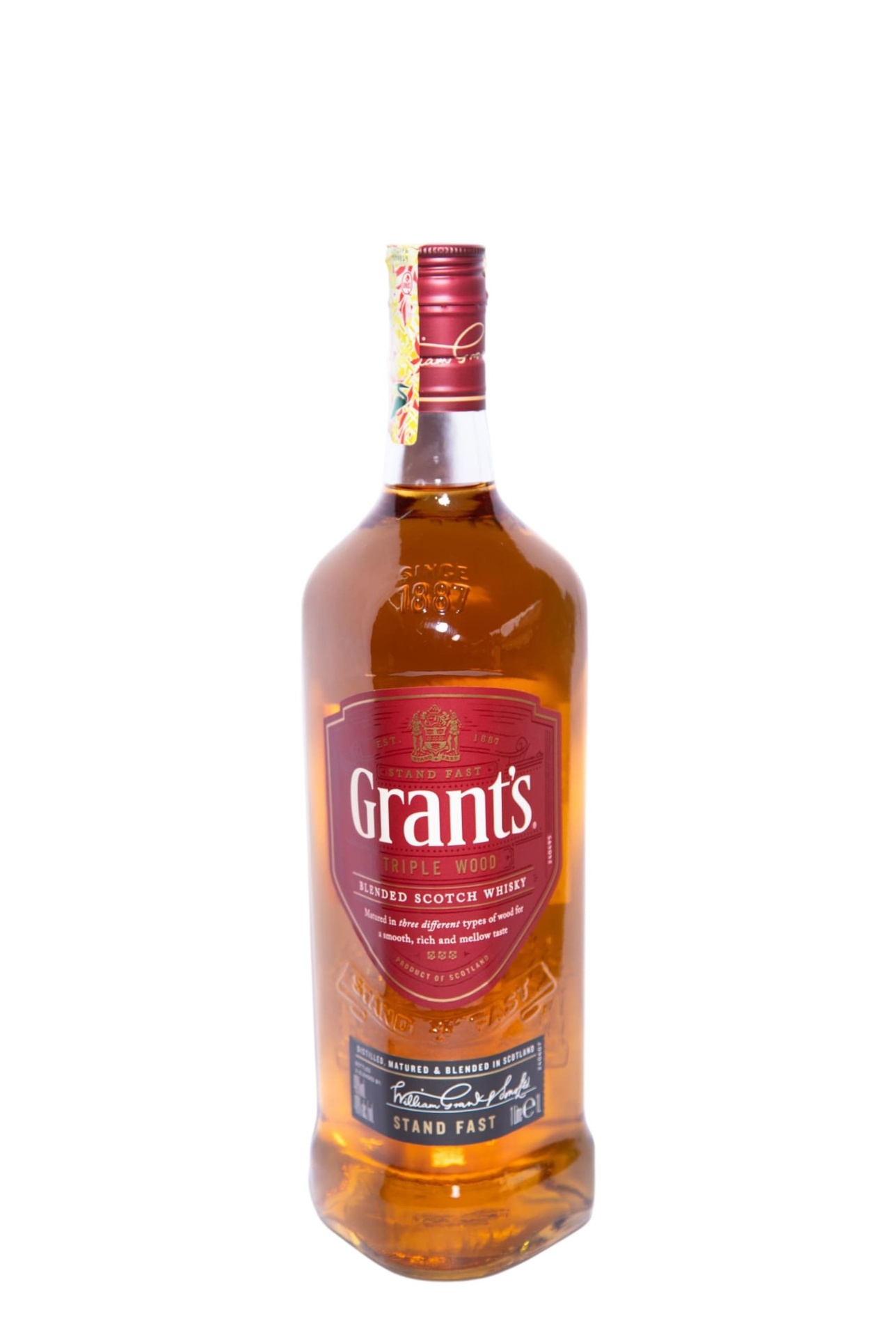 GRANTS TRIPPLE WOOD SCOTCH 1L